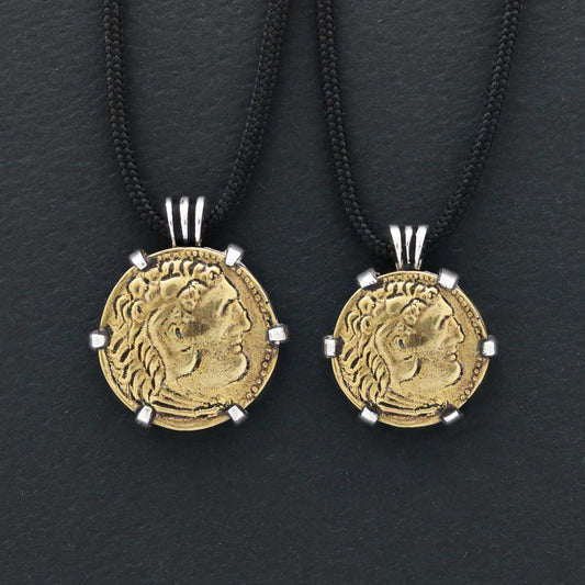 925 Sterling Silver Special Design Coin Women Pendant by SWISS PLUS - Unique Design Women Pendants - view 2