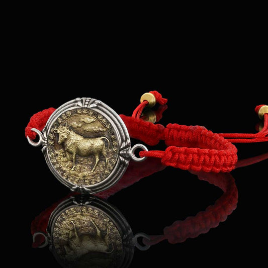 925 Sterling Silver Taurus Bracelet by SWISS PLUS - Zodiac Collection - view 2