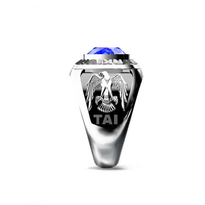 925 Sterling Silver Turkish Aerospace Military Rings by SWISS PLUS - Military Rings - view 3