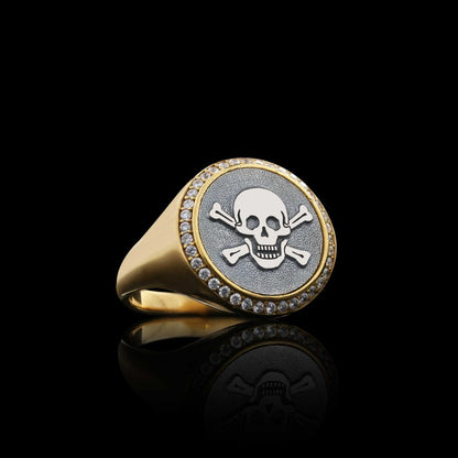 925 Sterling Silver Unique Design Women Skull Ring by SWISS PLUS - 925 Sterling Silver Rings for Men & Women - view 3