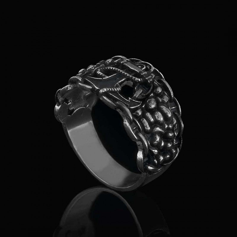 Anchor Ring by SWISS PLUS - Unique Design Rings - view 2