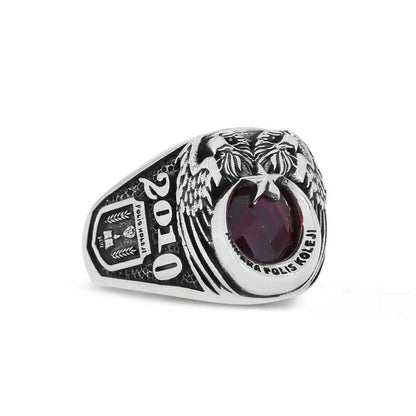 Ankara Police College Ring 2010 by SWISS PLUS - Military Rings