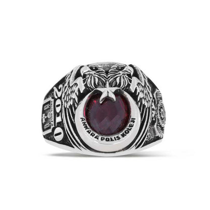 Ankara Police College Ring 2010 by SWISS PLUS - Military Rings - view 2