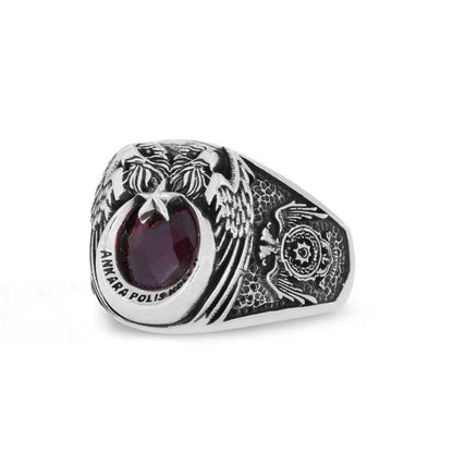 Ankara Police College Ring 2010 by SWISS PLUS - Military Rings - view 3
