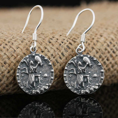 Aquarius Earring by SWISS PLUS - Zodiac Collection
