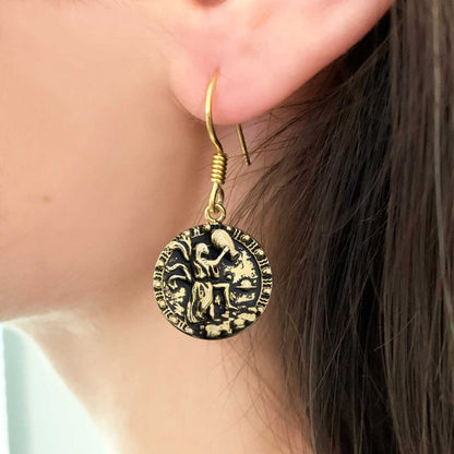 Aquarius Earring by SWISS PLUS - Zodiac Collection - view 5
