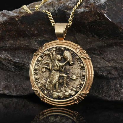 Aquarius Pendant by SWISS PLUS - Zodiac Collection