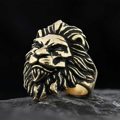 Lion Silver Ring by SWISS PLUS - Unique Design Rings