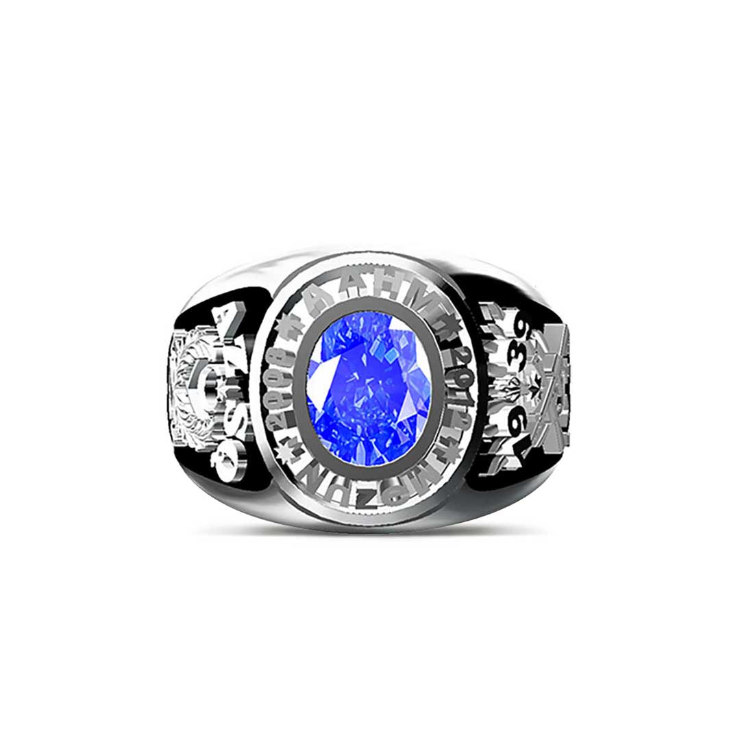 Azerbaijan Ring by SWISS PLUS - Unique Design Rings - view 2