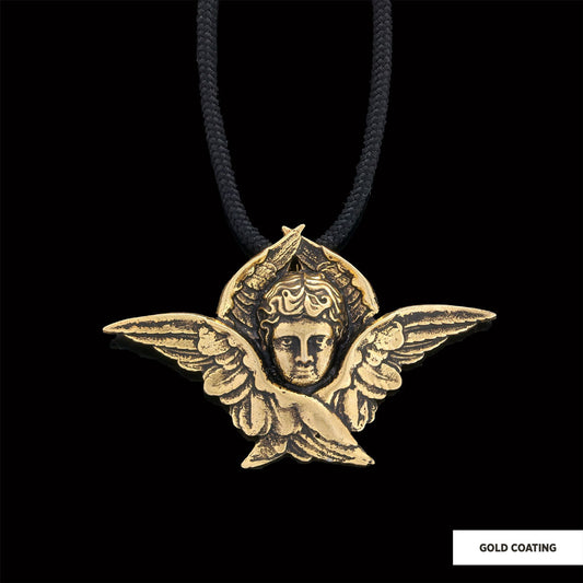 Baby Angel Pendant Gold Coating