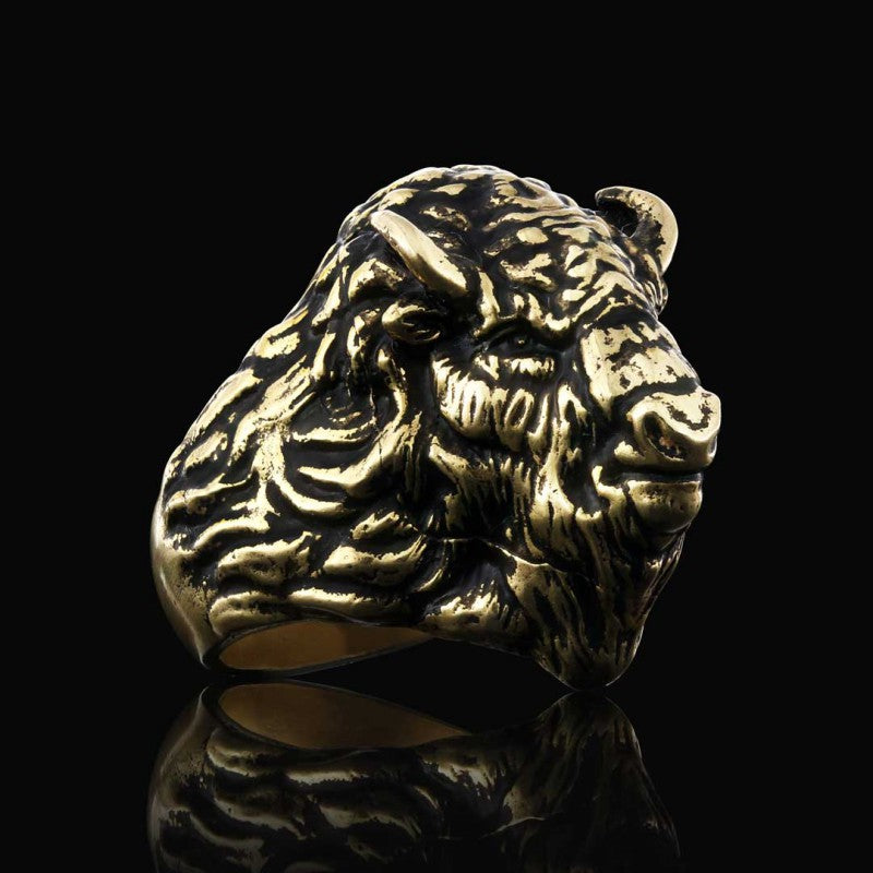 Bison Ring by SWISS PLUS - Unique Design Rings - view 2