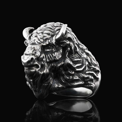 Bison Ring by SWISS PLUS - Unique Design Rings - view 3