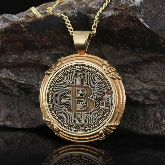 Bitcoin Souvenir Pendant - view 1