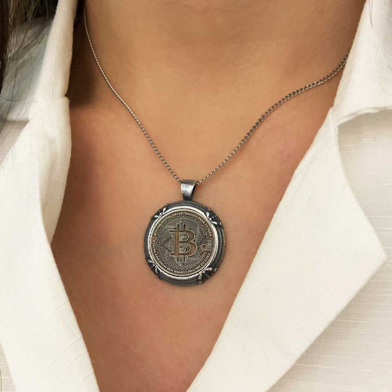Bitcoin Souvenir Pendant - view 3