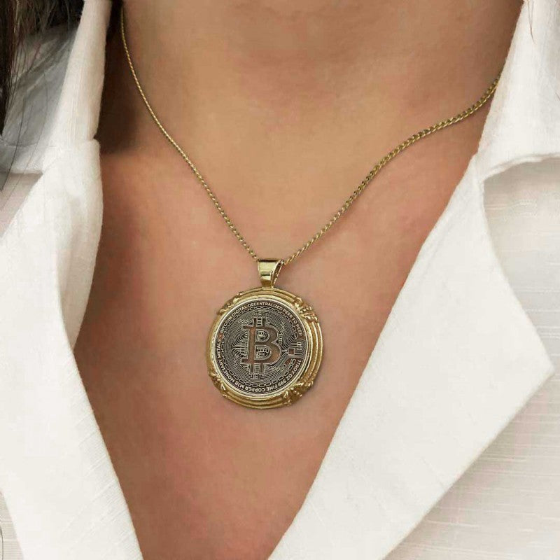 Bitcoin Souvenir Pendant - view 5
