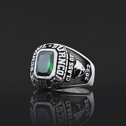 Brescia University Ring, High School Burnsoat Ring, Customized Class Ring, Graduation Collage Ring, Customized High School Ri