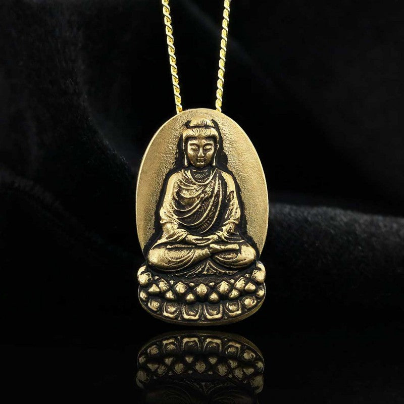 Buddha Pendant by SWISS PLUS - Buddhist Jewelry Collection - view 2