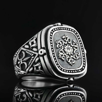 Lotus Buddha Ring by SWISS PLUS - Buddhist Jewelry Collection - view 3
