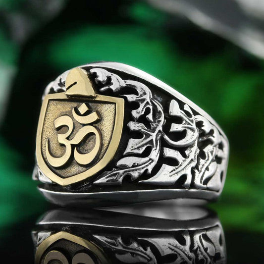 Om Buddha Ring