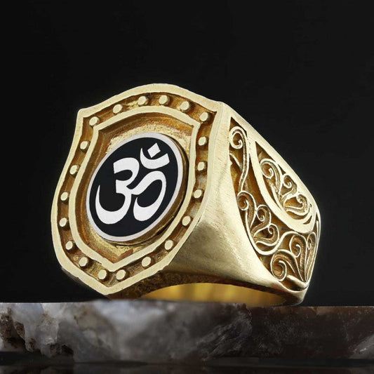 Silver Buddha Ring