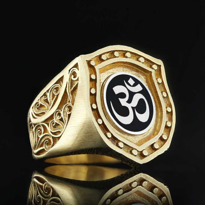 Silver Buddha Ring by SWISS PLUS - Buddhist Jewelry Collection - view 4
