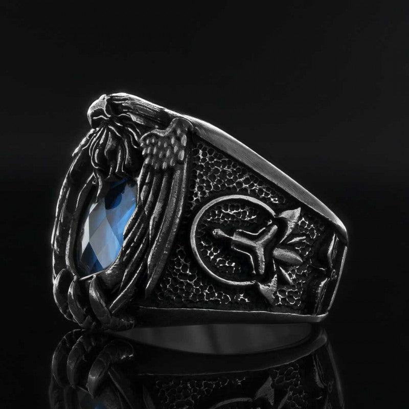 Stone With Buddha Ring by SWISS PLUS - Buddhist Jewelry Collection - view 2