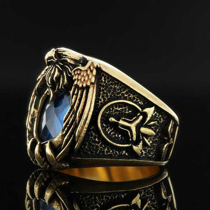 Stone With Buddha Ring by SWISS PLUS - Buddhist Jewelry Collection - view 4