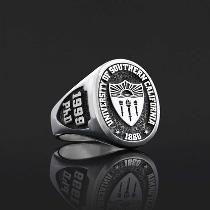 The Ohio State University Ring, Class Ring, High School Ring, Graduation Ring, Queen's University Ring by SWISS PLUS - Custom