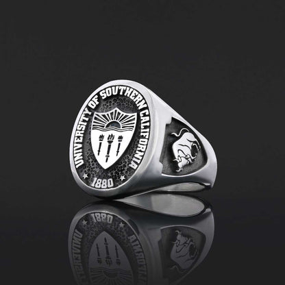 The Ohio State University Ring, Class Ring, High School Ring, Graduation Ring, Queen's University Ring by SWISS PLUS - Custom