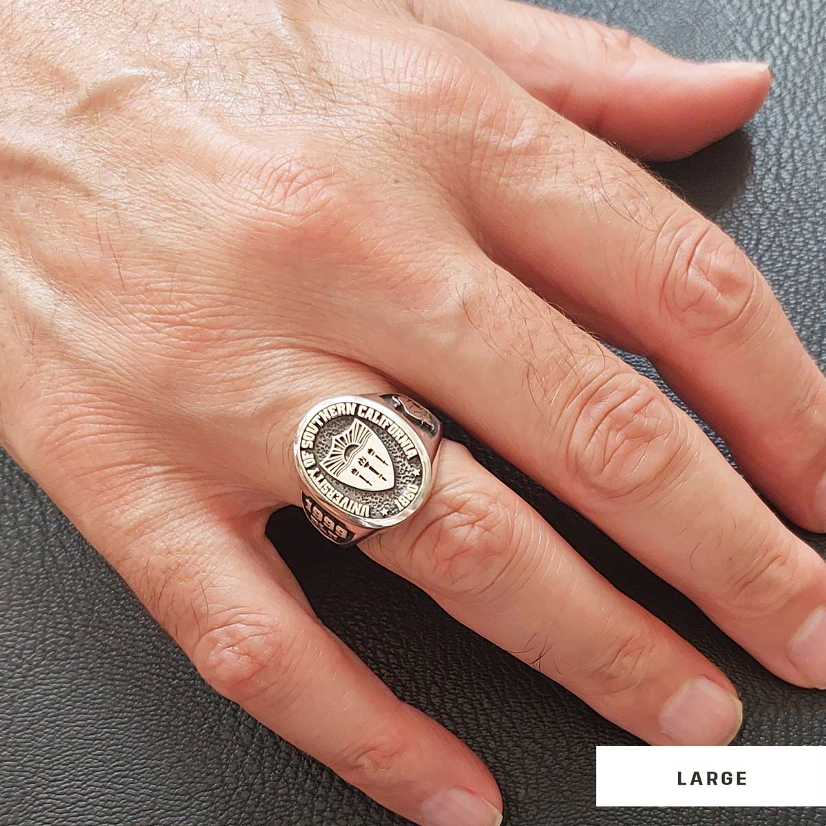 The Ohio State University Ring, Class Ring, High School Ring, Graduation Ring, Queen's University Ring - view 3