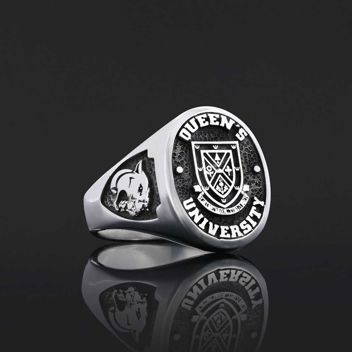 The Ohio State University Ring, Class Ring, High School Ring, Graduation Ring, Queen's University Ring - view 4