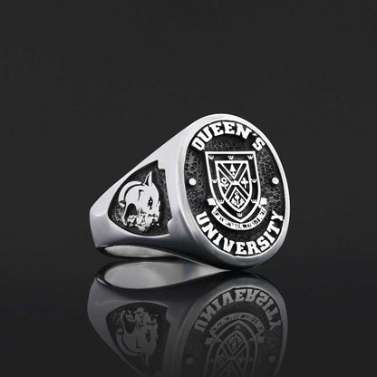 The Ohio State University Ring, Class Ring, High School Ring, Graduation Ring, Queen's University Ring by SWISS PLUS - Custom