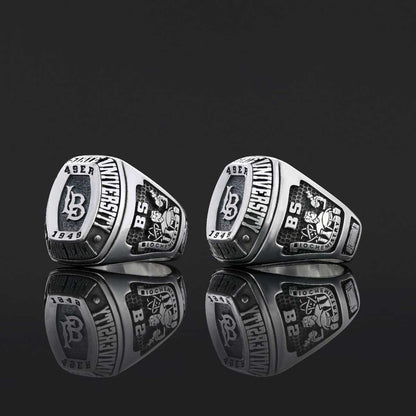 California State University Ring, Class Ring, High School Ring, Graduation Ring by SWISS PLUS - Custom College Class Rings - 