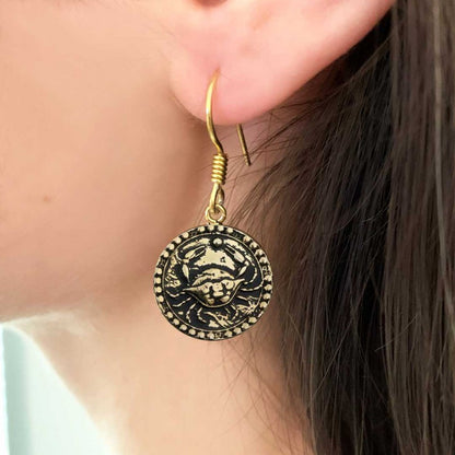 Cancer Earring by SWISS PLUS - Zodiac Collection - view 5