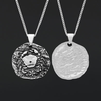 Cancer Horoscope Necklace, Zodiac Sign Pendant, Astrology Jewelry by SWISS PLUS - Zodiac Collection - view 6