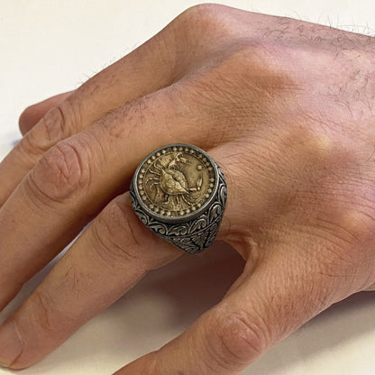 Cancer Zodiac Silver Ring by SWISS PLUS - Zodiac Collection - view 5