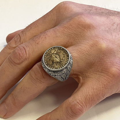 Cancer Zodiac Silver Ring by SWISS PLUS - Zodiac Collection - view 7