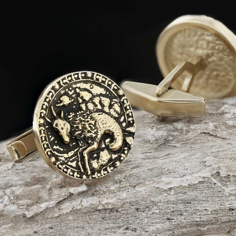 Capricorn Cufflink by SWISS PLUS - Zodiac Collection - view 3