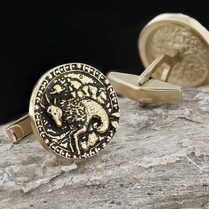 Capricorn Cufflink by SWISS PLUS - Zodiac Collection - view 3