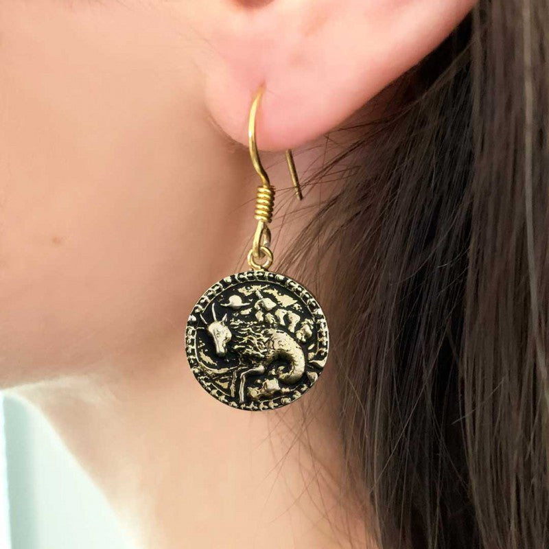Capricorn Earring - view 5