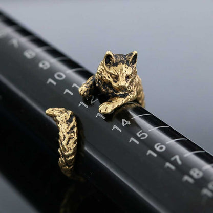Cat Band Ring by SWISS PLUS - 925 Sterling Silver Rings for Men & Women