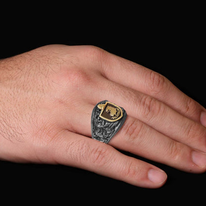 Celtic Design Mulloy Family Ring by SWISS PLUS - Family Collection - view 6