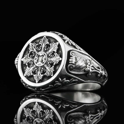Celtic Silver Ring by SWISS PLUS - Unique Design Rings - view 2