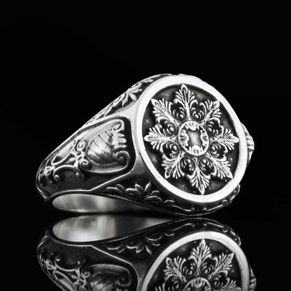 Celtic Silver Ring by SWISS PLUS - Unique Design Rings - view 3