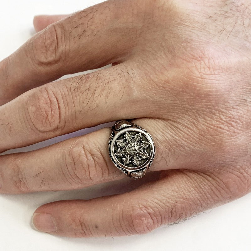 Celtic Silver Ring - view 4