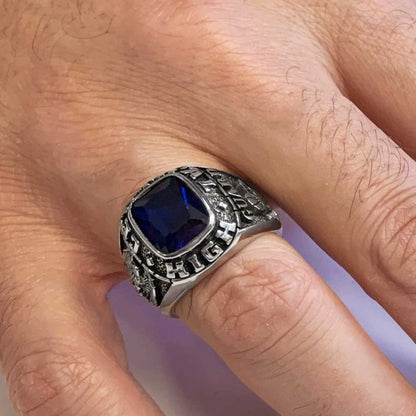 Central High Class Ring by SWISS PLUS - Custom College Class Rings - view 5