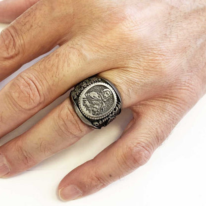 Chevalier De Molay Ring by SWISS PLUS - Unique Design Rings - view 5
