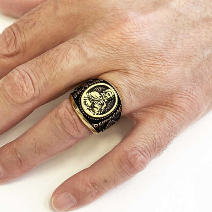 Chevalier De Molay Ring by SWISS PLUS - Unique Design Rings - view 6