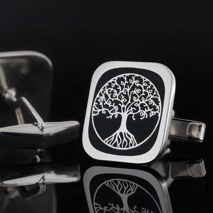 Handmade Sterling Silver Christian Cufflink by SWISS PLUS - Christian Collection - view 4