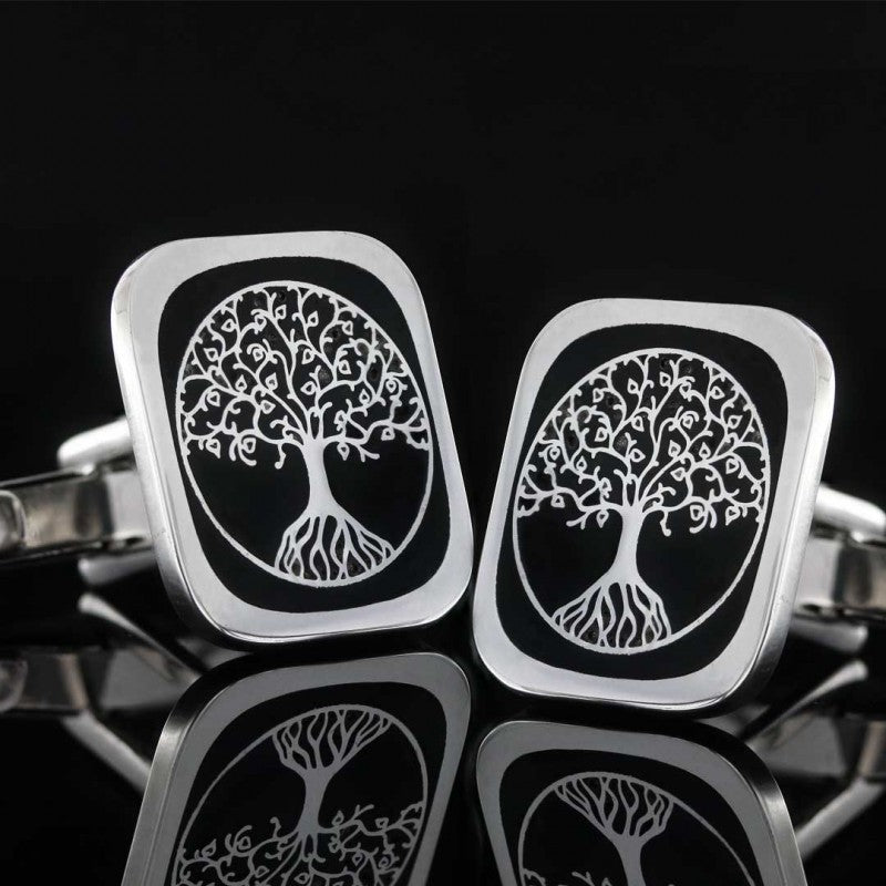 Handmade Sterling Silver Christian Cufflink
